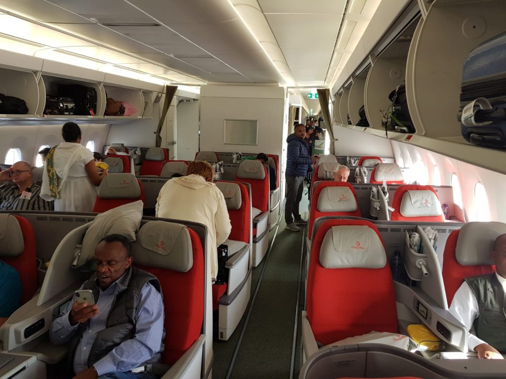 Ethiopian A Business Class Addis Ababa To Johannesburg Mad For Miles