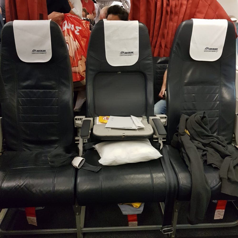 Aegean Airlines A321 Business Class, Athens to Tel Aviv