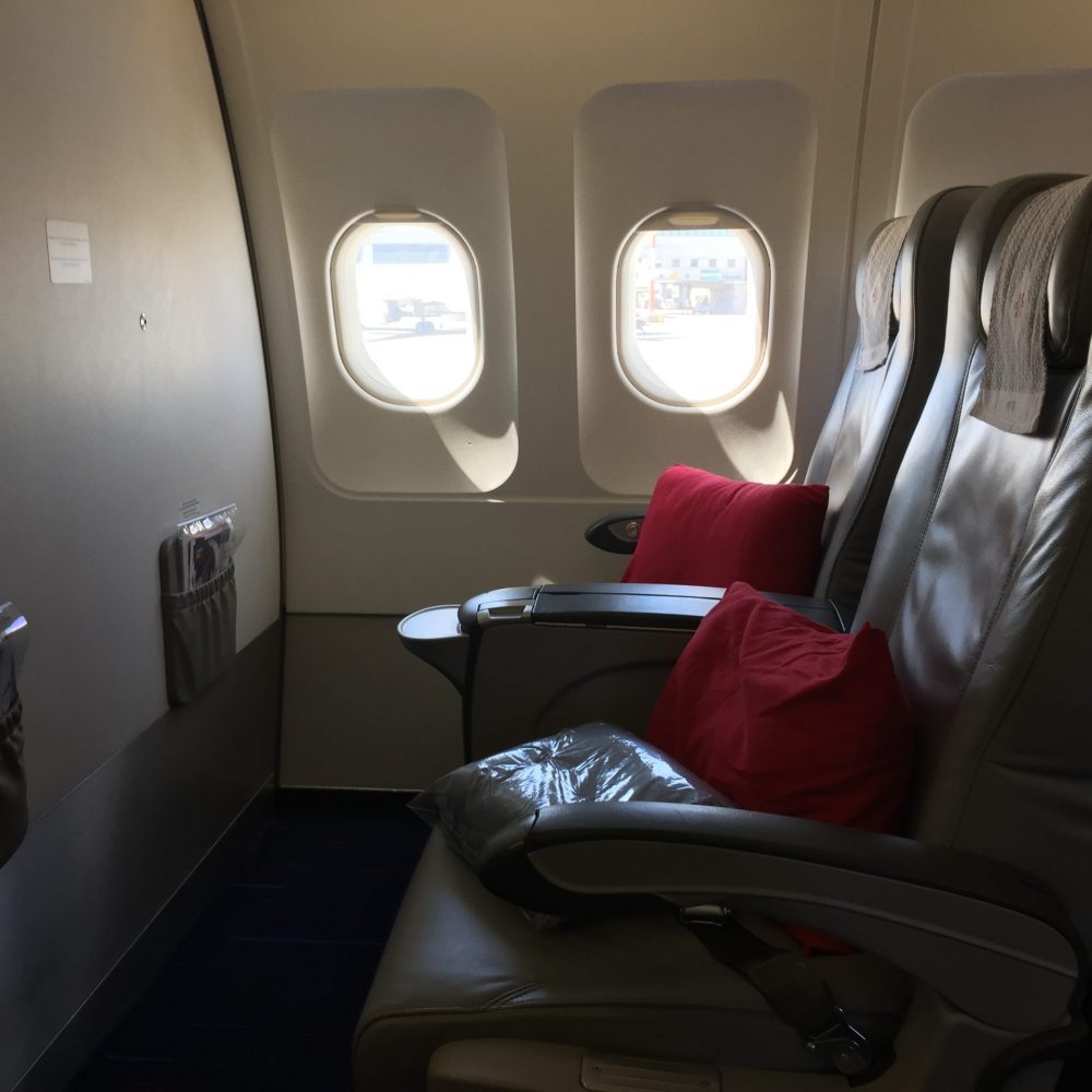 Air Serbia A320 Business Class, Tel Aviv to Belgrade