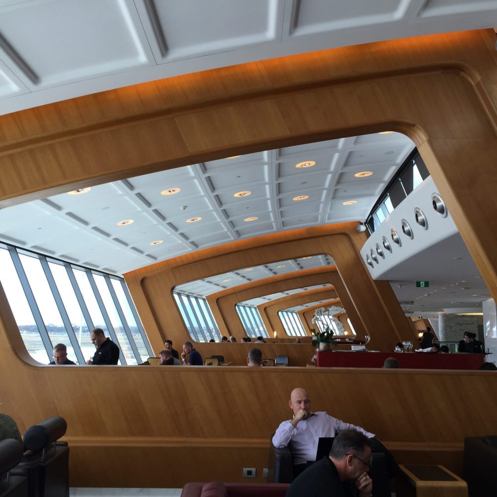 Qantas First Class Lounge, Sydney, Australia