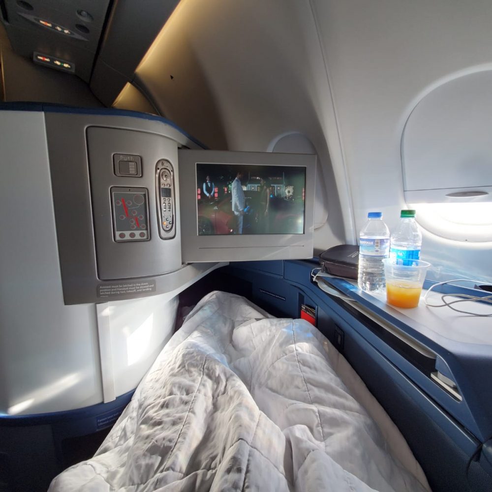 Delta A330-300 Business Class, New York (JFK) to Tel Aviv